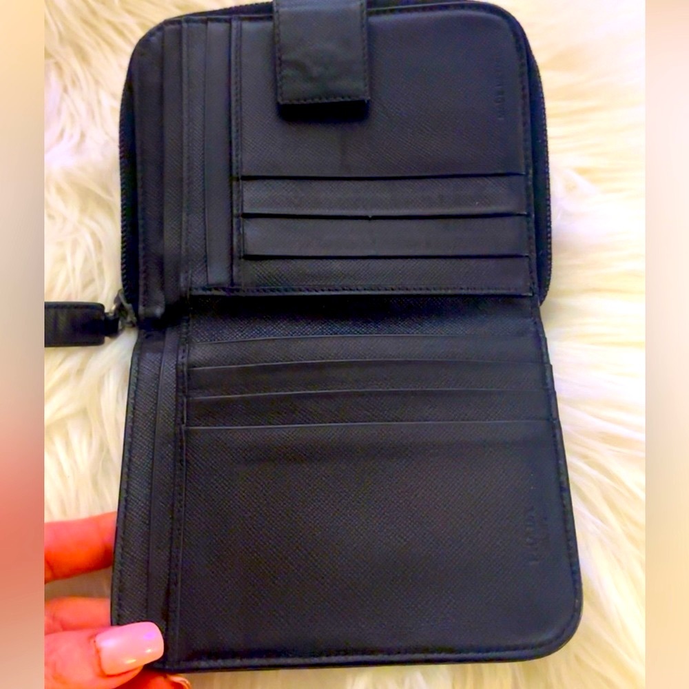 Prada Zip Wallet! - Picture 3 of 11